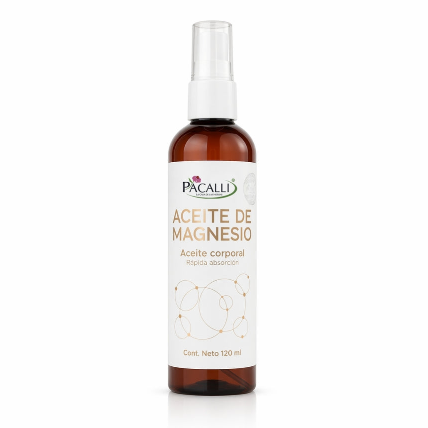 Aceite de Magnesio · Cloruro de Magnesio · 120 ml