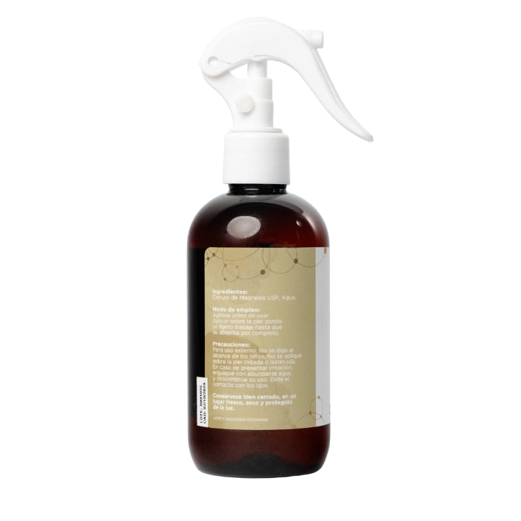 Aceite de Magnesio PACALLI · Cloruro de Magnesio · 250 ml