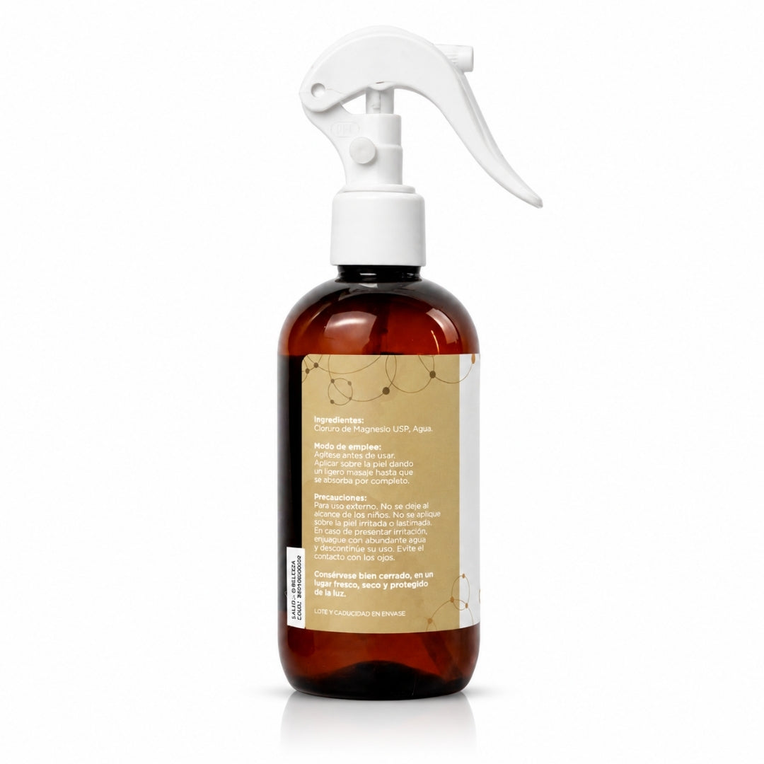 Aceite de Magnesio PACALLI · Cloruro de Magnesio · 250 ml