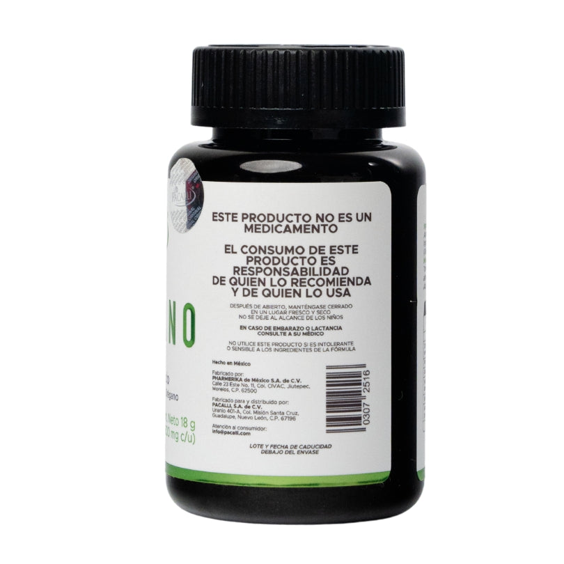 Aceite de orégano (88% carvacrol) · 60 caps