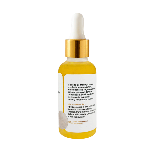 Aceite de Moringa PACALLI · Prensado en Frío y Cuidado Natural · 30 ml