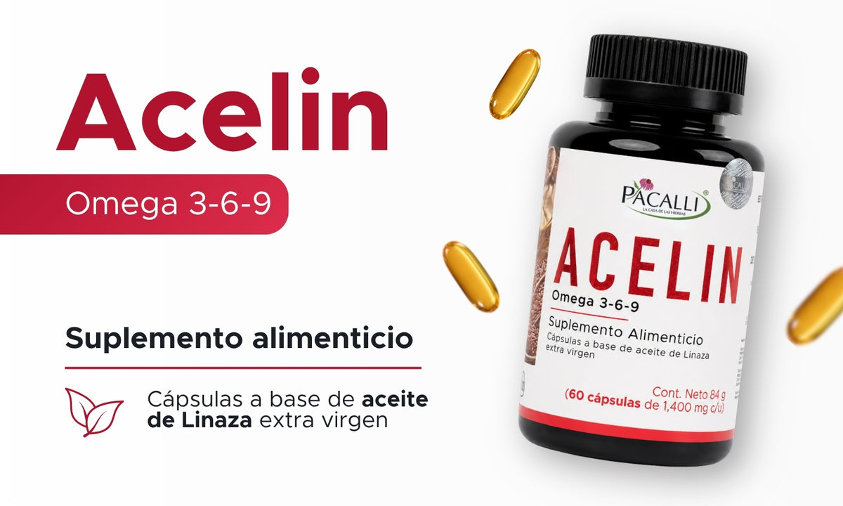 ACELIN Omega 3-6-9  · 60 caps