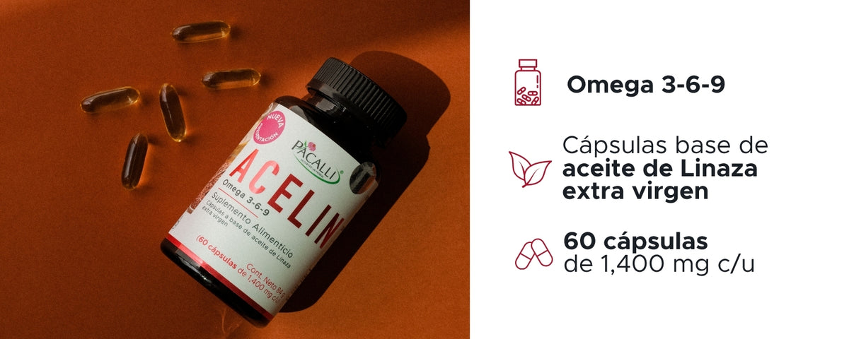 ACELIN Omega 3-6-9  · 60 caps