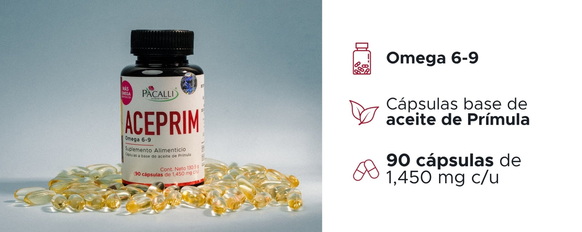 Aceprim. Omega 6-9  · 90 caps