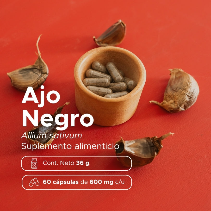Ajo negro · 60 caps