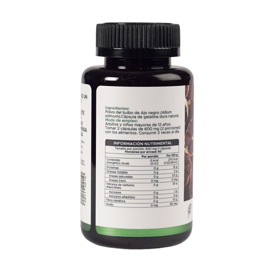 Ajo negro · 60 caps