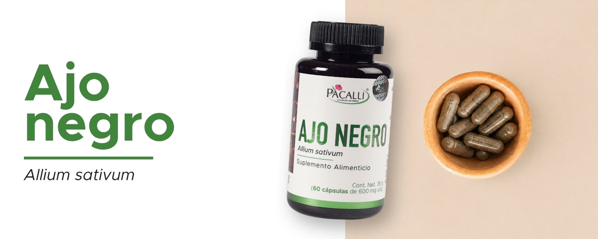 Ajo negro · 60 caps