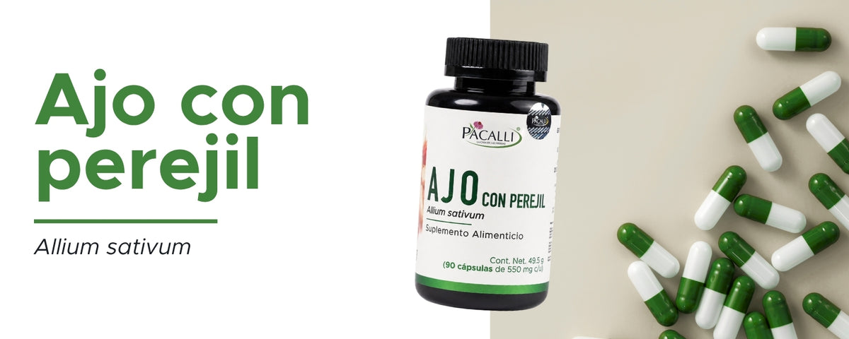 Ajo con perejil · 90 Caps