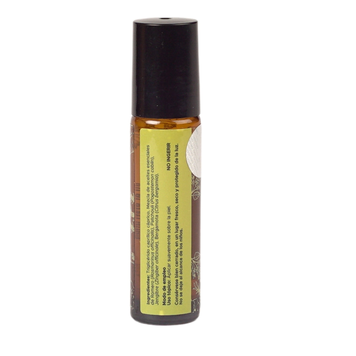 Alegría Roll On PACALLI · Romero, Patchouli, Jengibre y Bergamota · 10 ml