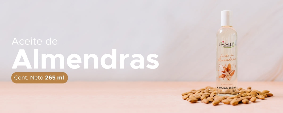 Aceite de Almendras PACALLI · Hidratación y Suavidad · 265 ml