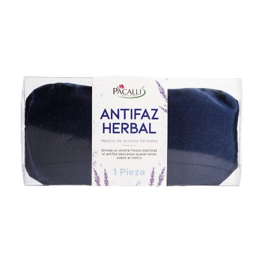 Antifaz Herbal PACALLI · Semillas de Linaza y Flores de Lavanda · 160 g