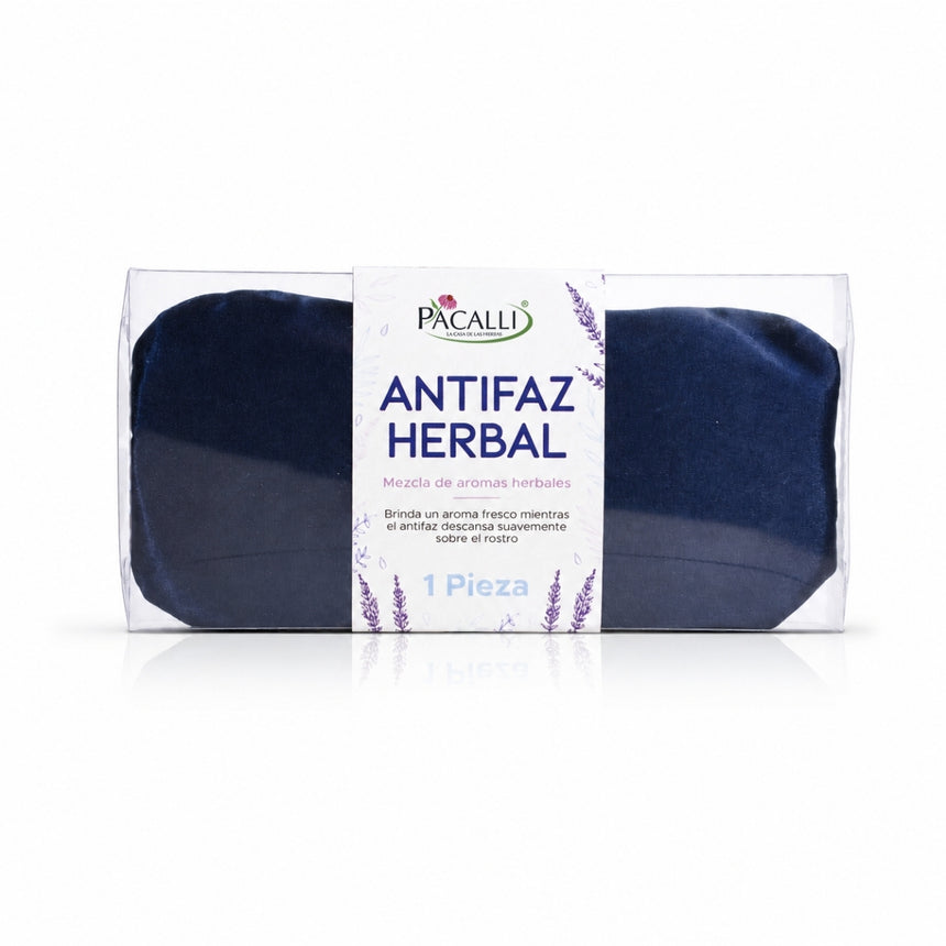 Antifaz Herbal · Semillas de Linaza y Flores de Lavanda · 160 g
