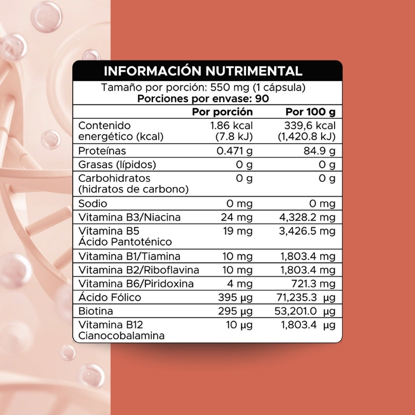 B-complex · 90 cápsulas