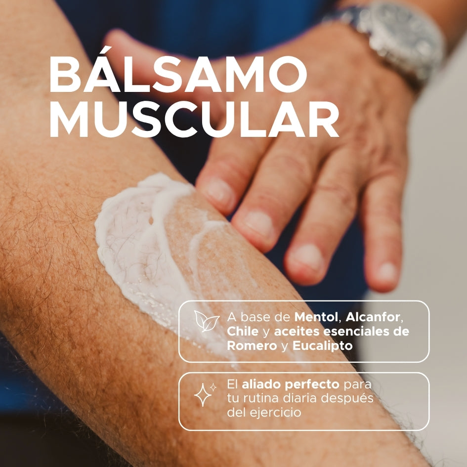 Bálsamo Muscular PACALLI · Fórmula con Aceites Esenciales y Extractos de Origen Natural · 250 g