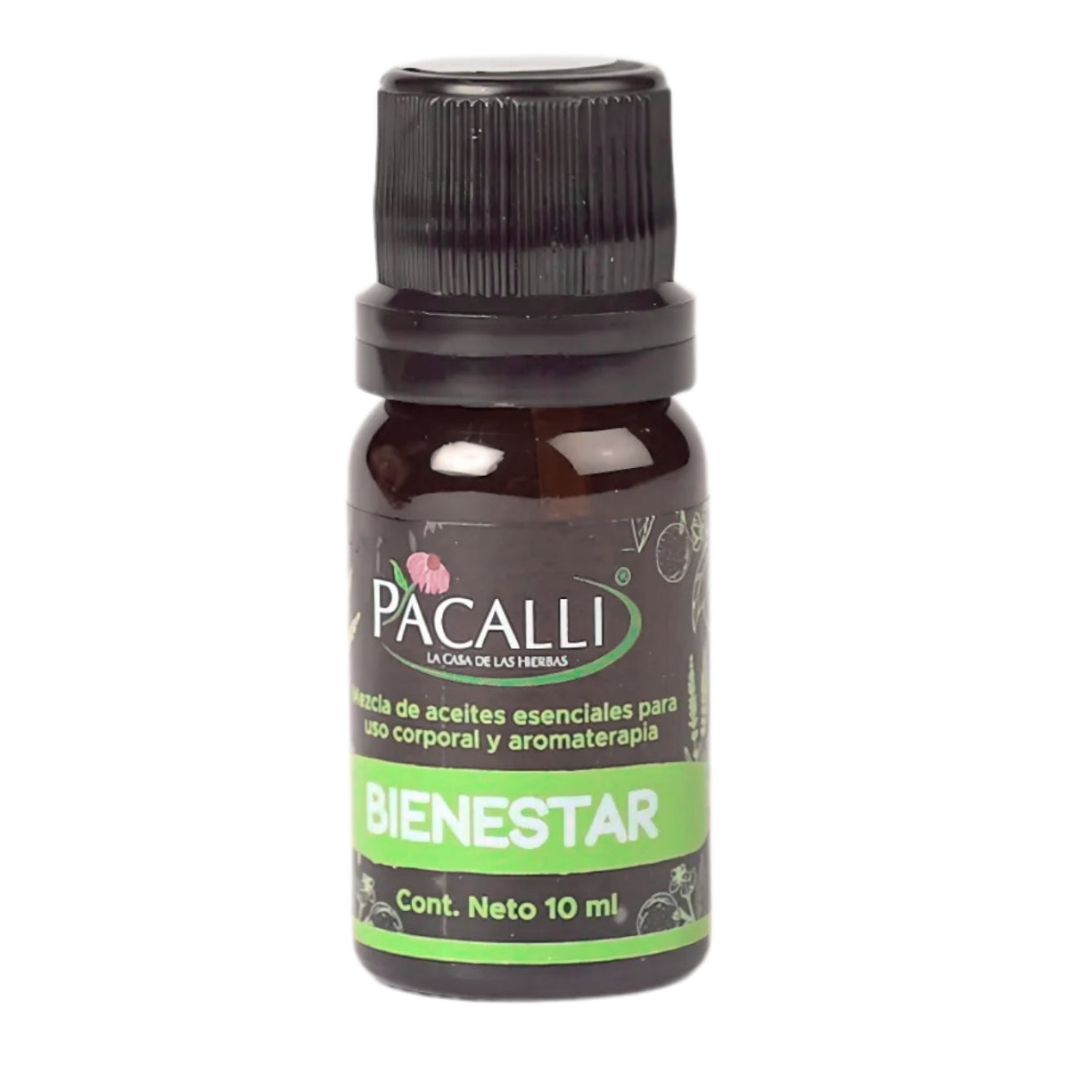 Bienestar Mezcla Pura PACALLI · Bergamota, Naranja y Lavanda · 10 ml