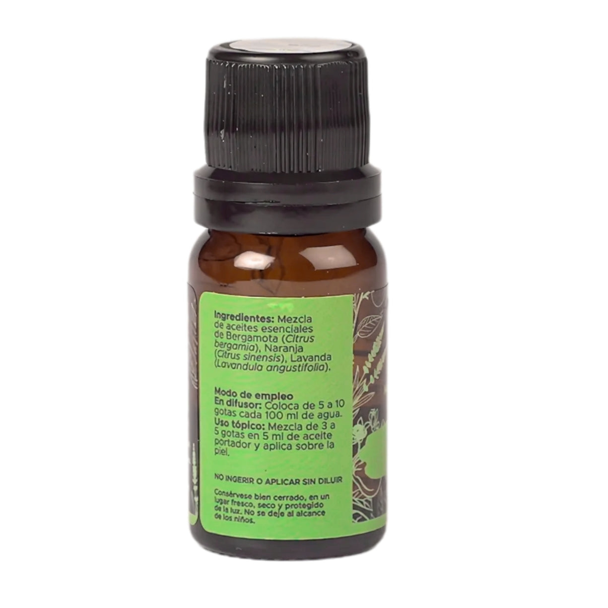 Bienestar Mezcla Pura PACALLI · Bergamota, Naranja y Lavanda · 10 ml