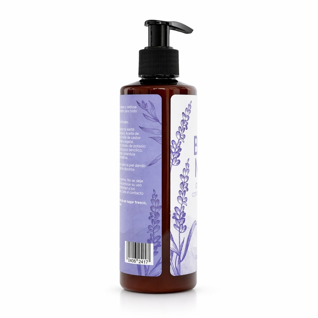 Crema Body Milk Lavanda PACALLI · Crema Corporal Con Aroma a Lavanda · 230 g
