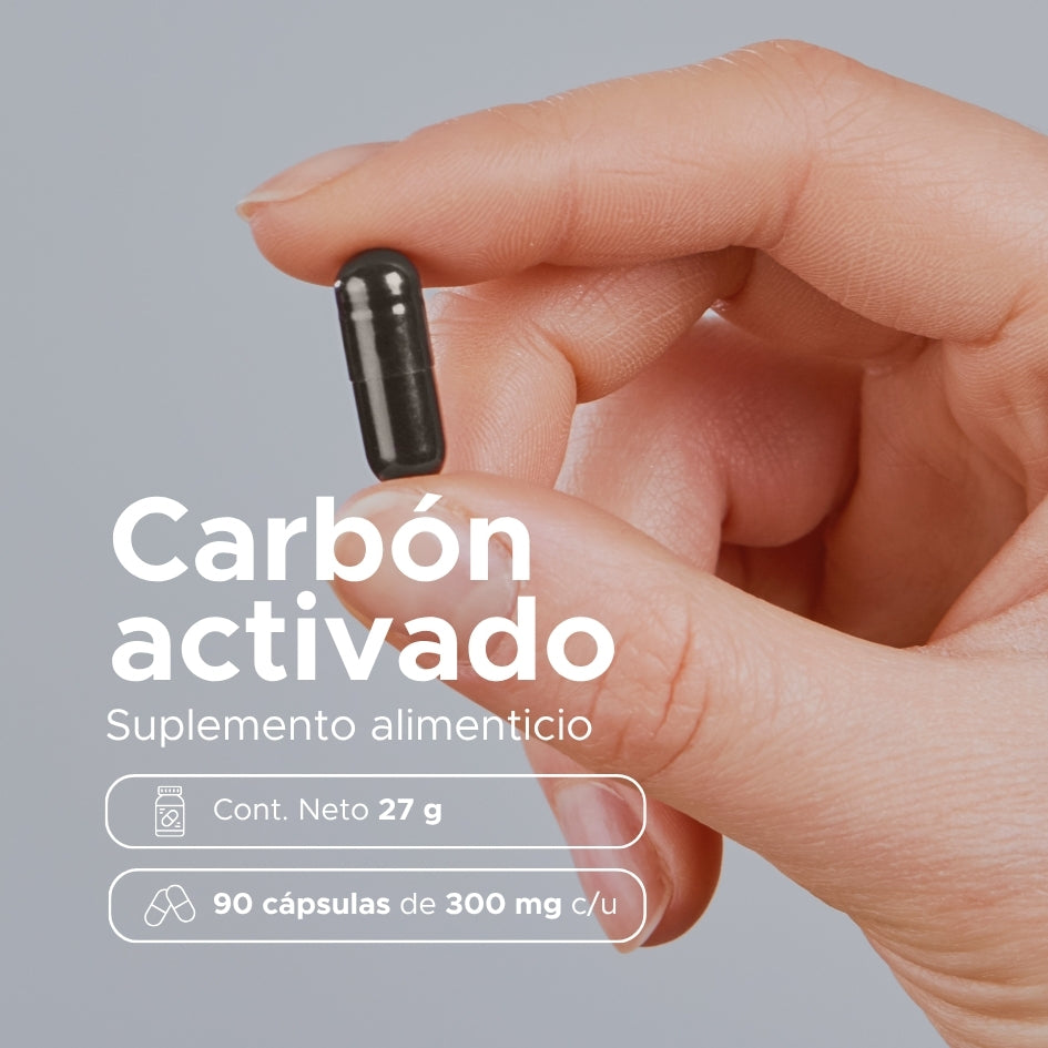 Carbón Activado · 90 caps
