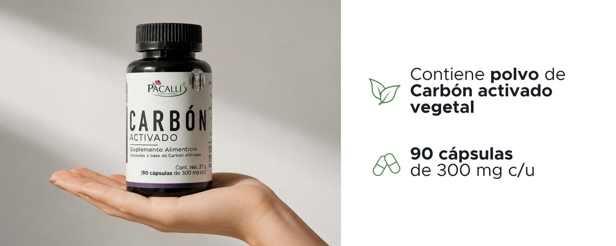 Carbón Activado · 90 caps