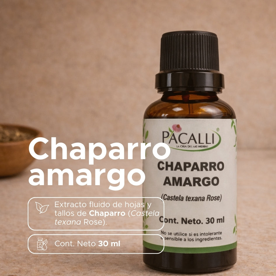 Chaparro Amargo Extracto · 30 ml – Pacalli