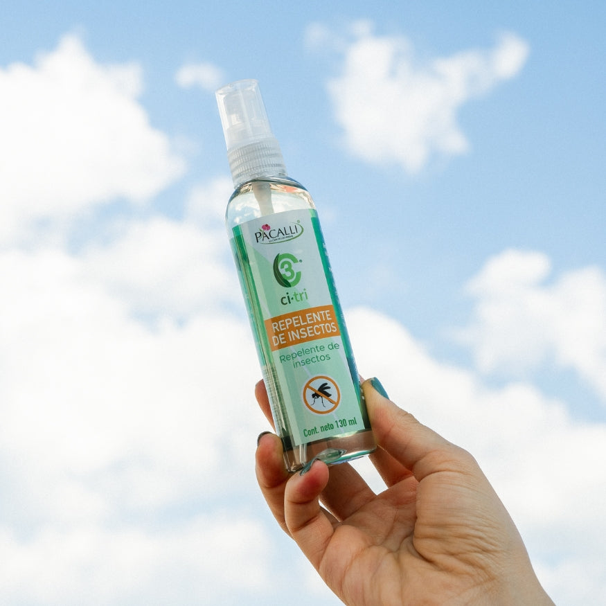 Ci-Tri Repelente de Insectos PACALLI · Con Citrodiol · 130 ml