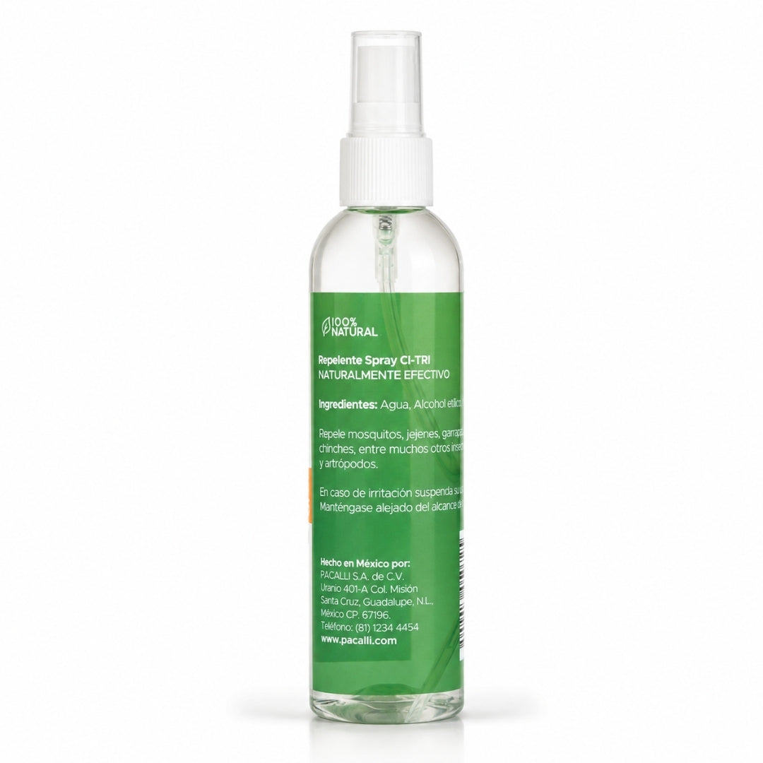 Ci-Tri Repelente de Insectos PACALLI · Con Citriodiol · 130 ml