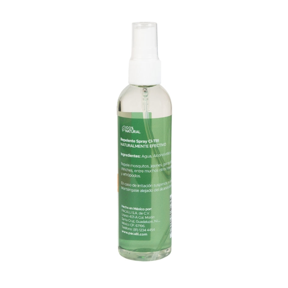Ci-Tri Repelente de Insectos PACALLI · Con Citrodiol · 130 ml