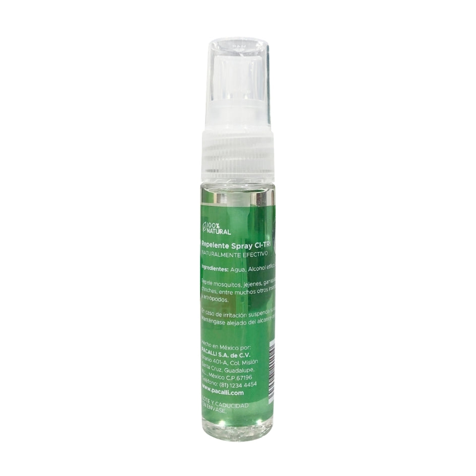 Ci-Tri Repelente de Insectos PACALLI · Con Citrodiol · 25 ml