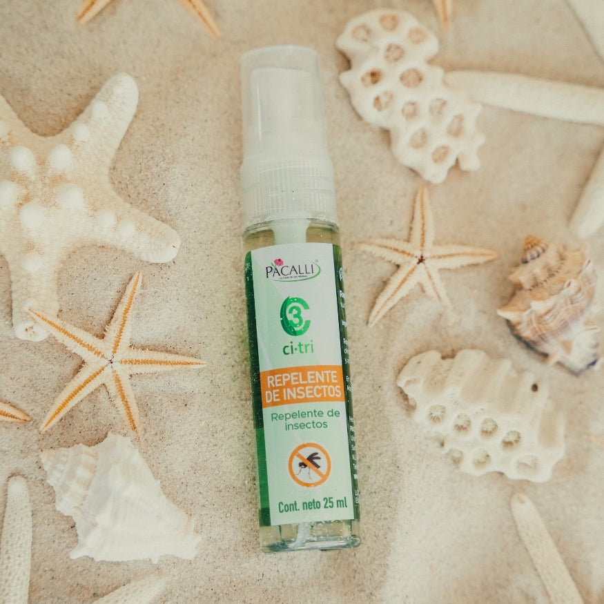 Ci-Tri Repelente de Insectos PACALLI · Con Citrodiol · 25 ml