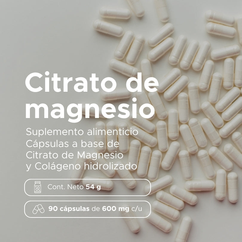 Citrato de magnesio · 90 caps