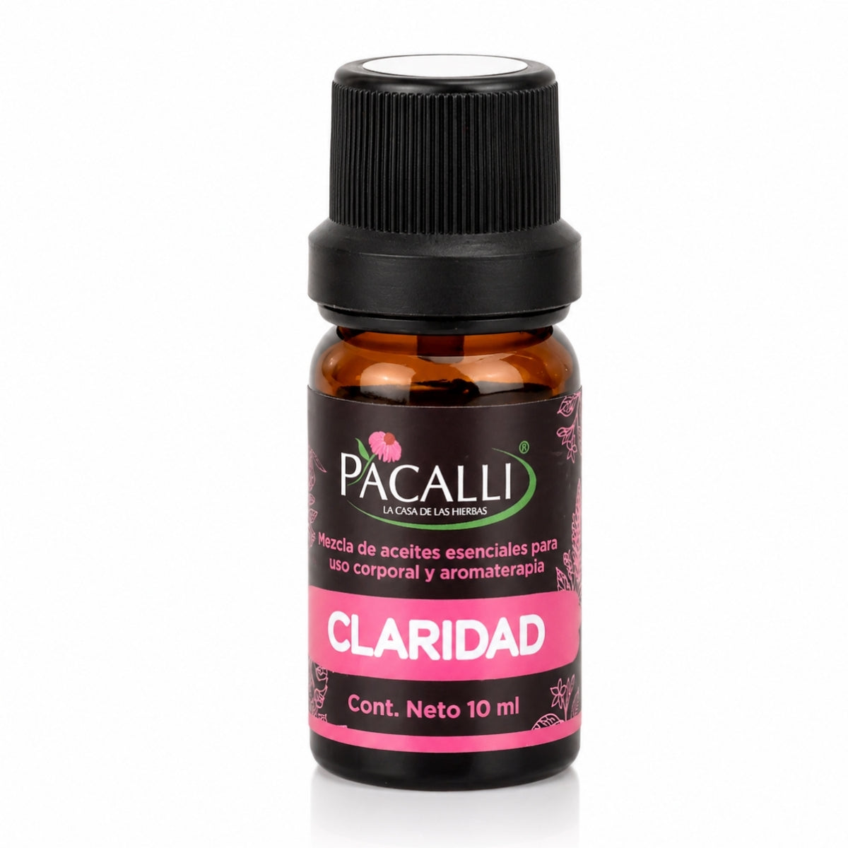 Claridad Mezcla Pura · Limón, Patchouli y Vetiver · 10 ml