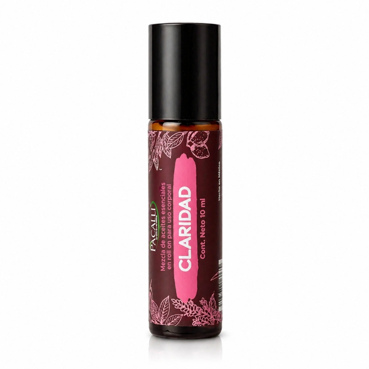 Claridad Roll On · Limón, Patchouli y Vetiver · 10 ml
