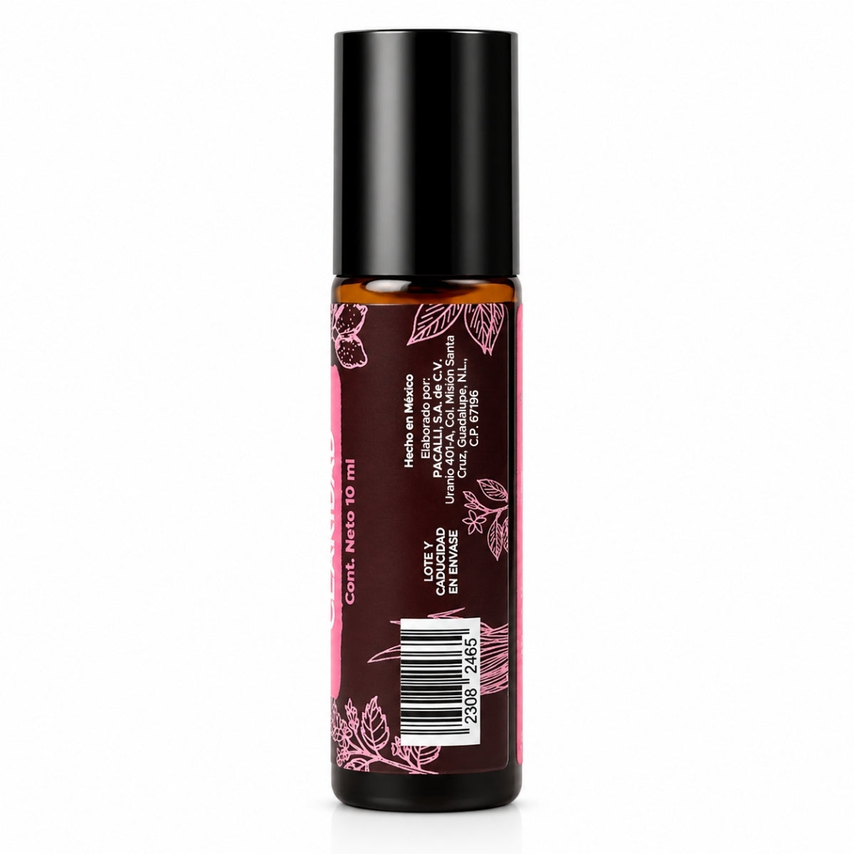 Claridad Roll On · Limón, Patchouli y Vetiver · 10 ml