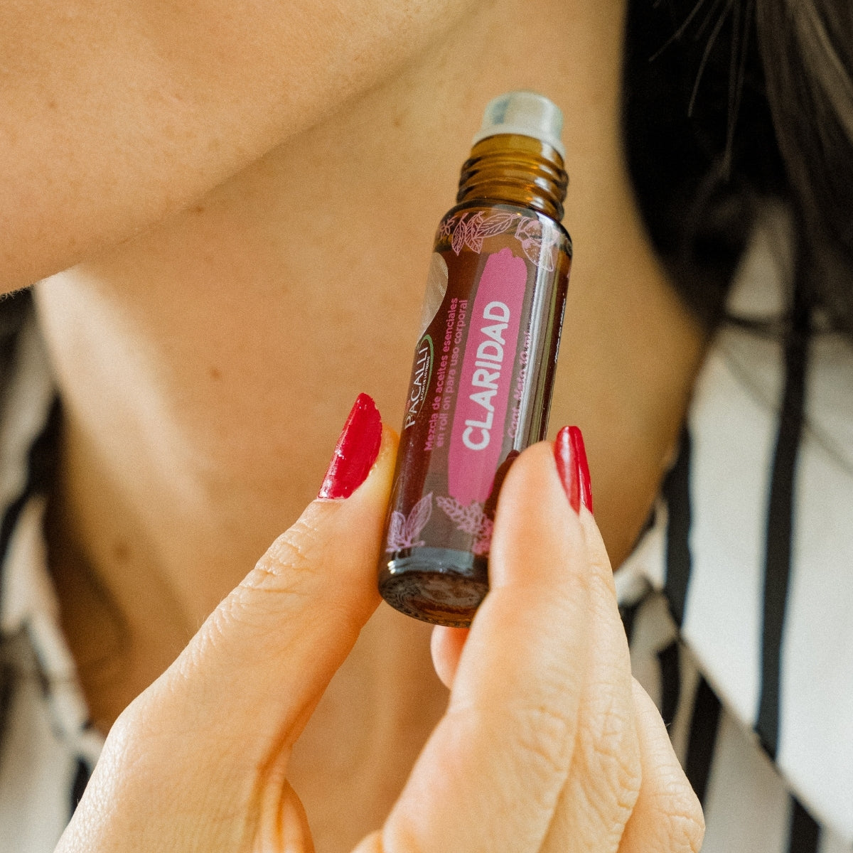 Claridad Roll On · Limón, Patchouli y Vetiver · 10 ml