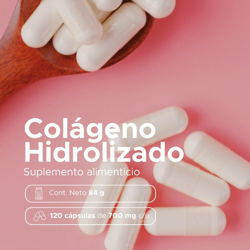 Colágeno hidrolizado · 120 caps