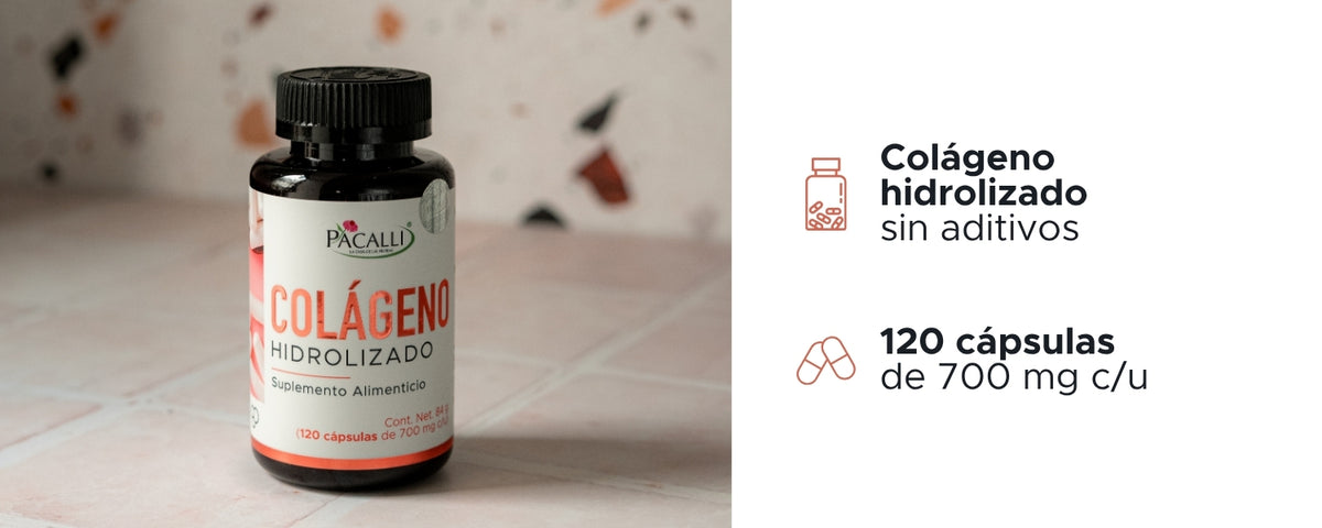 Colágeno hidrolizado · 120 caps