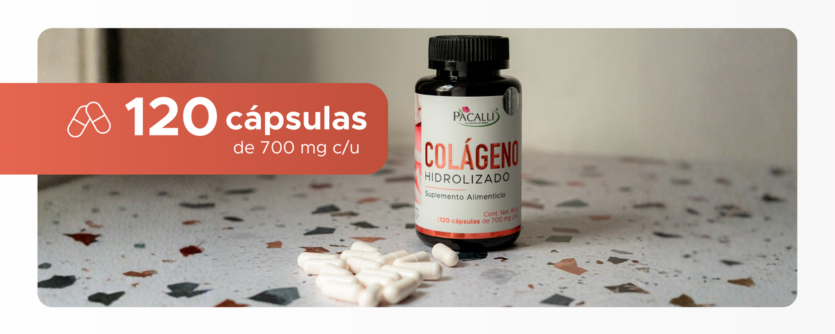 Colágeno hidrolizado · 120 caps