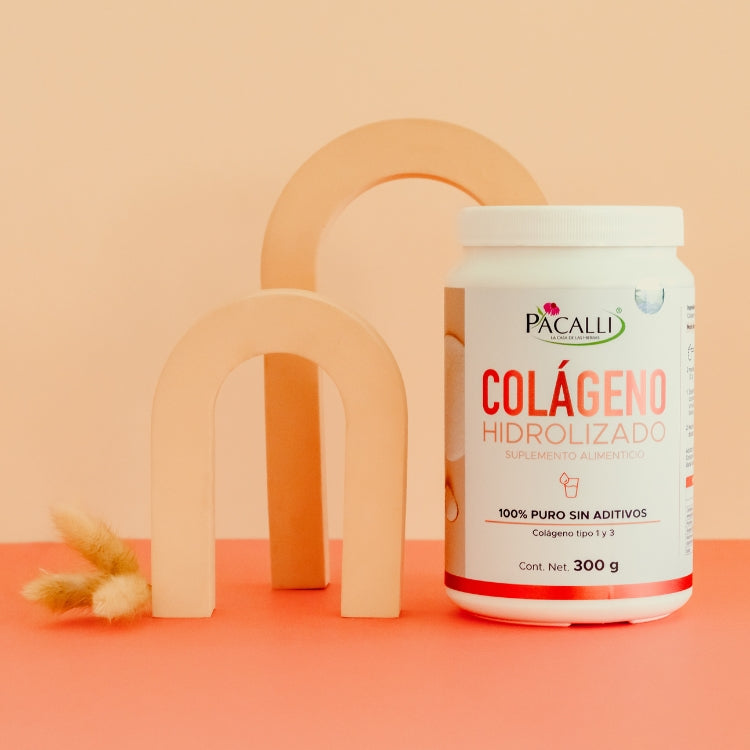 Colágeno Hidrolizado 300g en polvo Pacalli 100% Puro sin aditivos