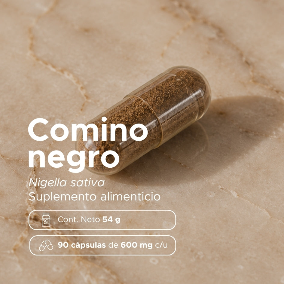 Comino negro · 90 caps