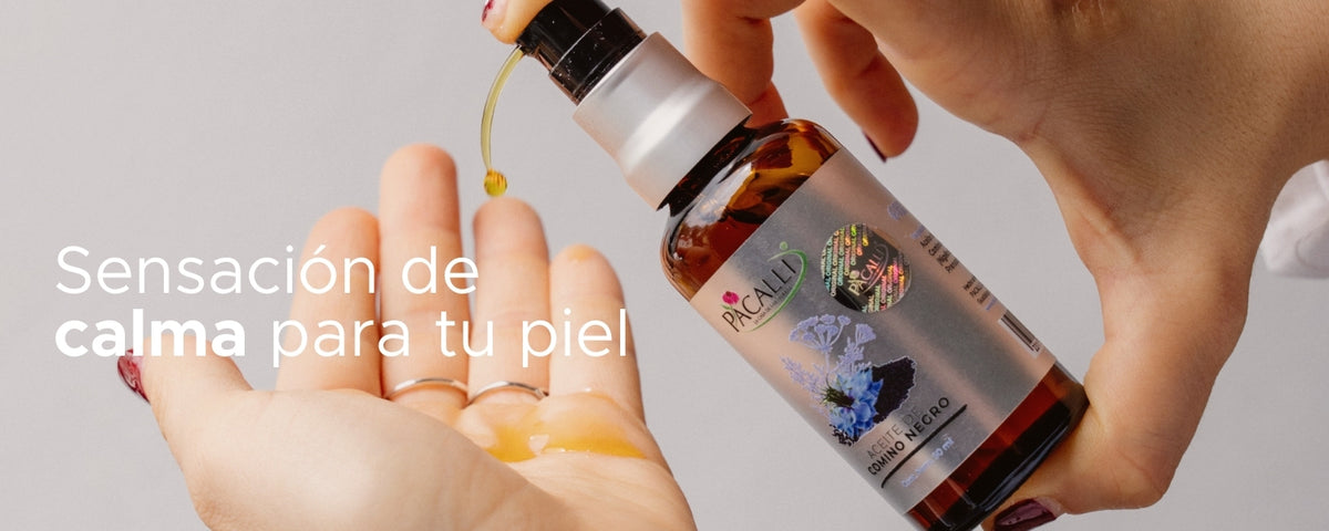 Aceite de Comino Negro PACALLI · Prensado en Frío y Cuidado de Origen Natural · 50 ml