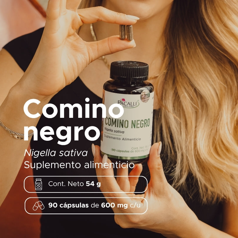Comino negro · 90 caps
