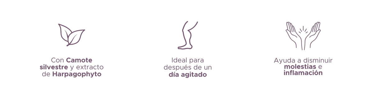 Crema de Camote PACALLI · Crema Muscular con Dioscorea y Harpagophyto · 120 g