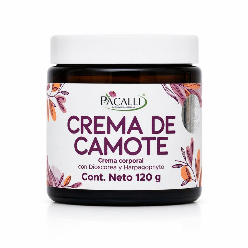 Crema de Camote · Crema Muscular con Dioscorea y Harpagophyto · 120 g