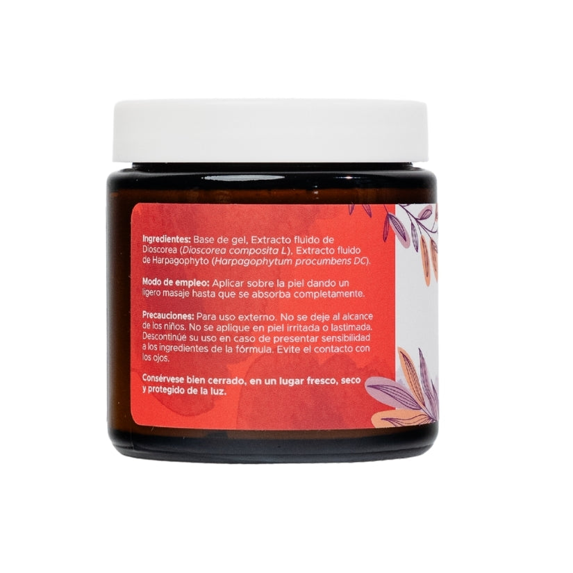 Crema de Camote PACALLI · Crema Muscular con Dioscorea y Harpagophyto · 120 g