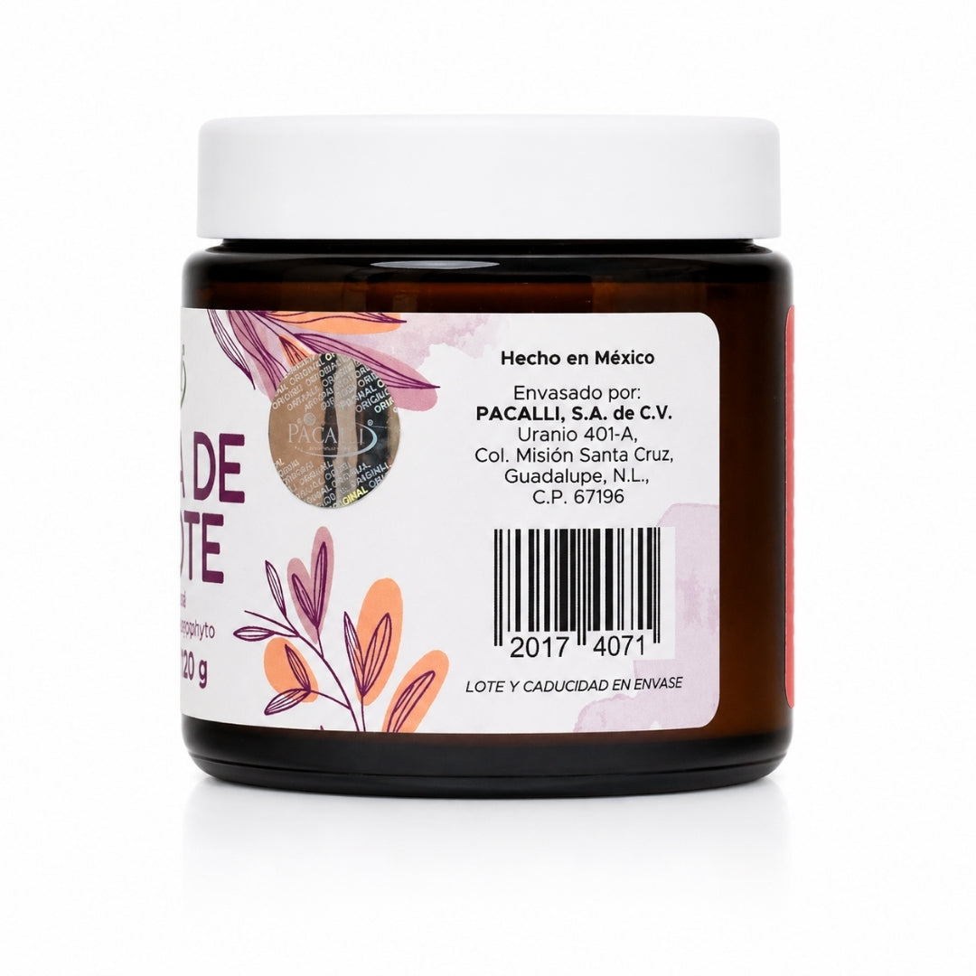 Crema de Camote PACALLI · Crema Muscular con Dioscorea y Harpagophyto · 120 g