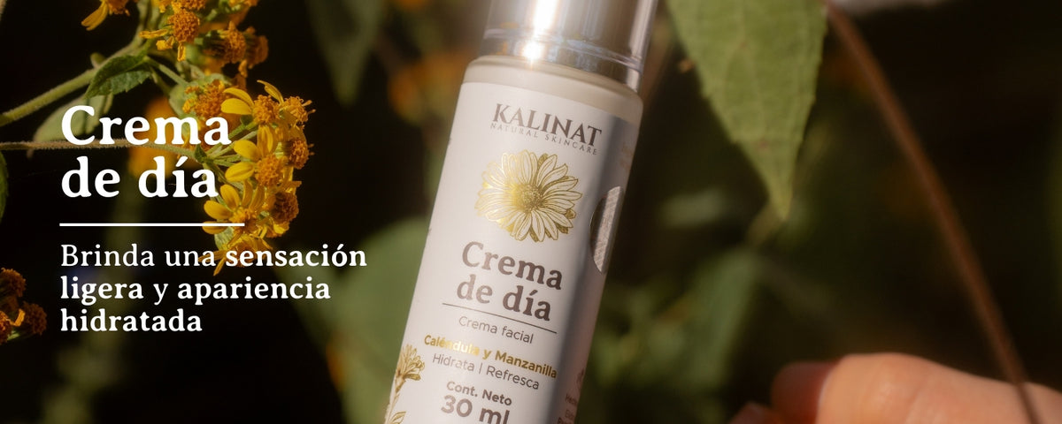 Crema de día Kalinat con Caléndula y Manzanilla · 30 ml