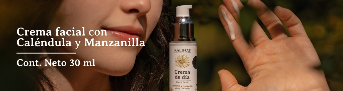 Crema de día Kalinat con Caléndula y Manzanilla · 30 ml