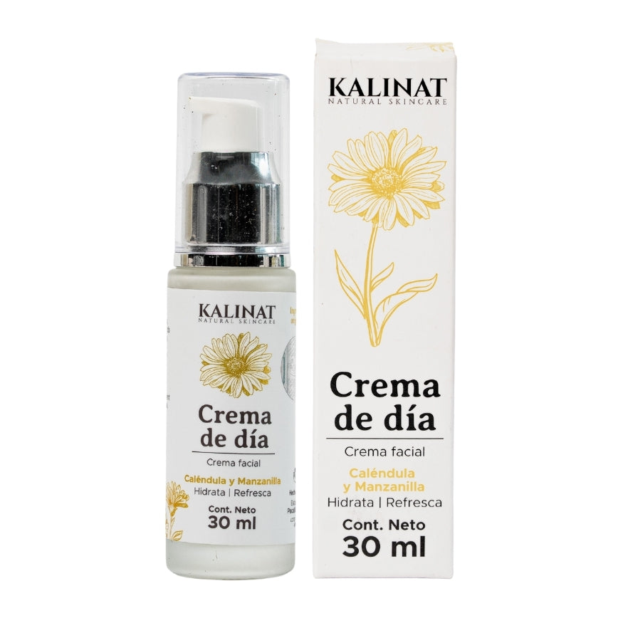Crema de día Kalinat con Caléndula y Manzanilla · 30 ml