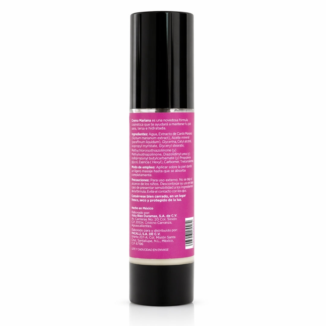 Crema Mariana PACALLI · Crema Facial y Corporal Con Cardo Mariano · 50 g