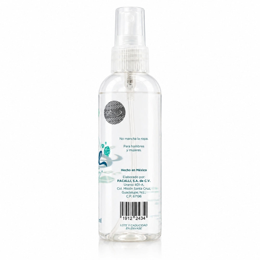 Desodorante Cristal en Spray · Fórmula Sin Alcohol · Alumbre de Potasio · 110 ml